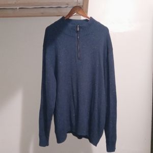 Tricots St Rapheal 1/4 Zip Sweater Pullover Elbow